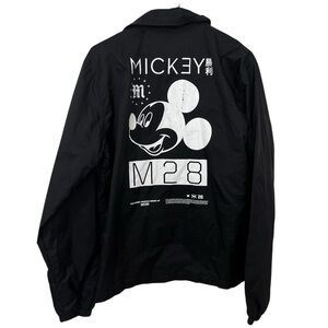 NEFF x Disney Mickey Mouse vintage windbreaker Black and white nylon  Jacket S